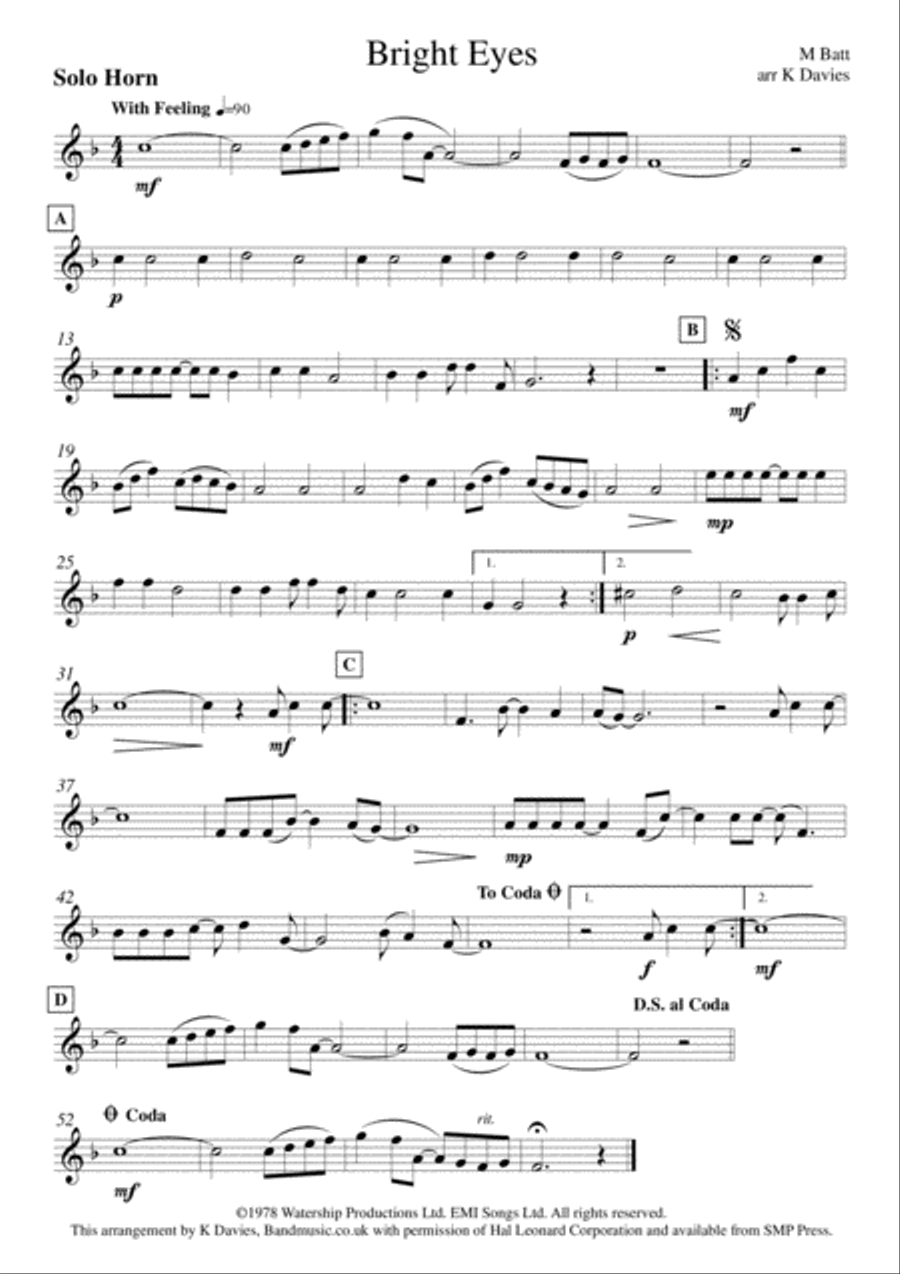 Bright Eyes Bright Eyes Small Ensemble scores gallery preview page 5