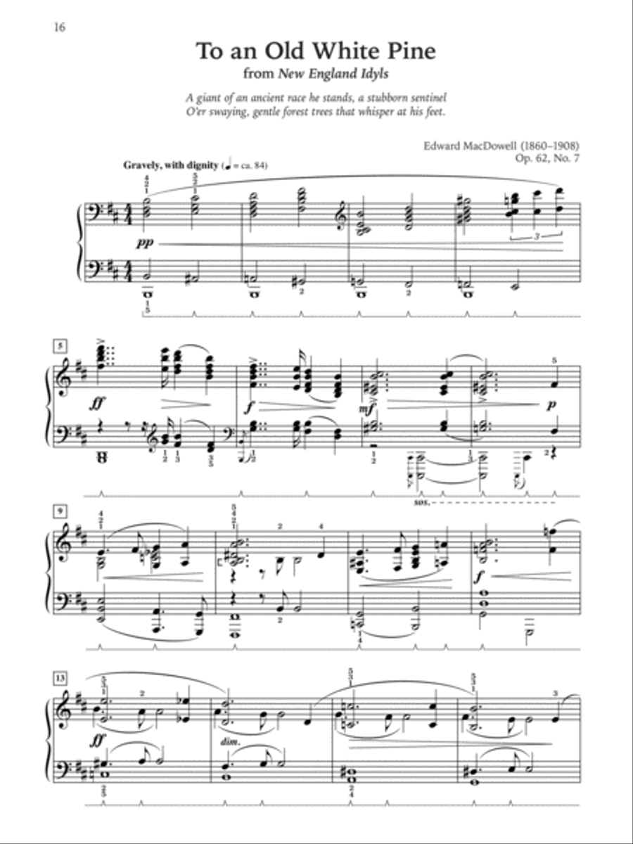 Classics for the Advancing Pianist: Edward MacDowell 1-3 (Value Pack) Piano Solo scores gallery preview page 23