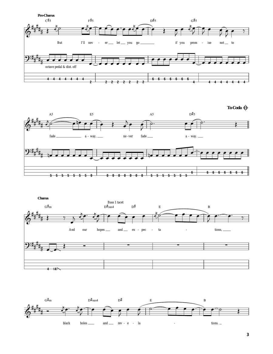 Starlight Acoustic Guitar scores gallery preview page 3
