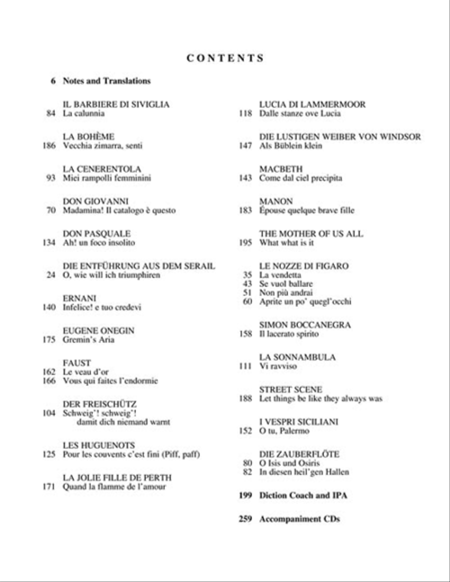 Arias for Bass – Complete Package Voice Solo scores gallery preview page 4