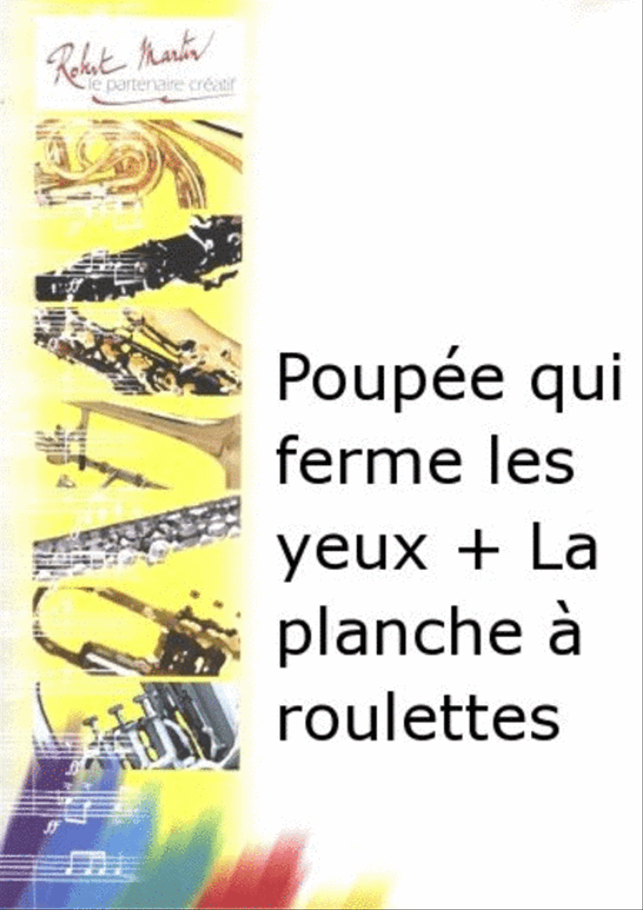 Poupée qui ferme les yeux + la planche à roulettes Piano Accompaniment scores gallery preview page 1