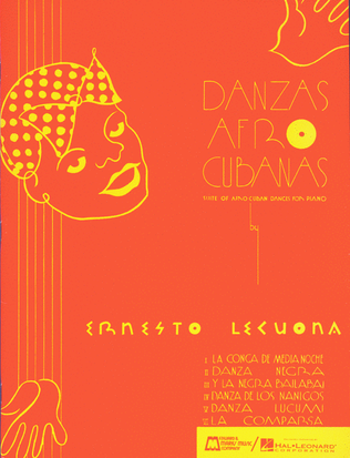 Book cover for Danzas Afro-Cubanas