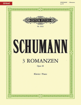 Book cover for 3 Romances Op. 28