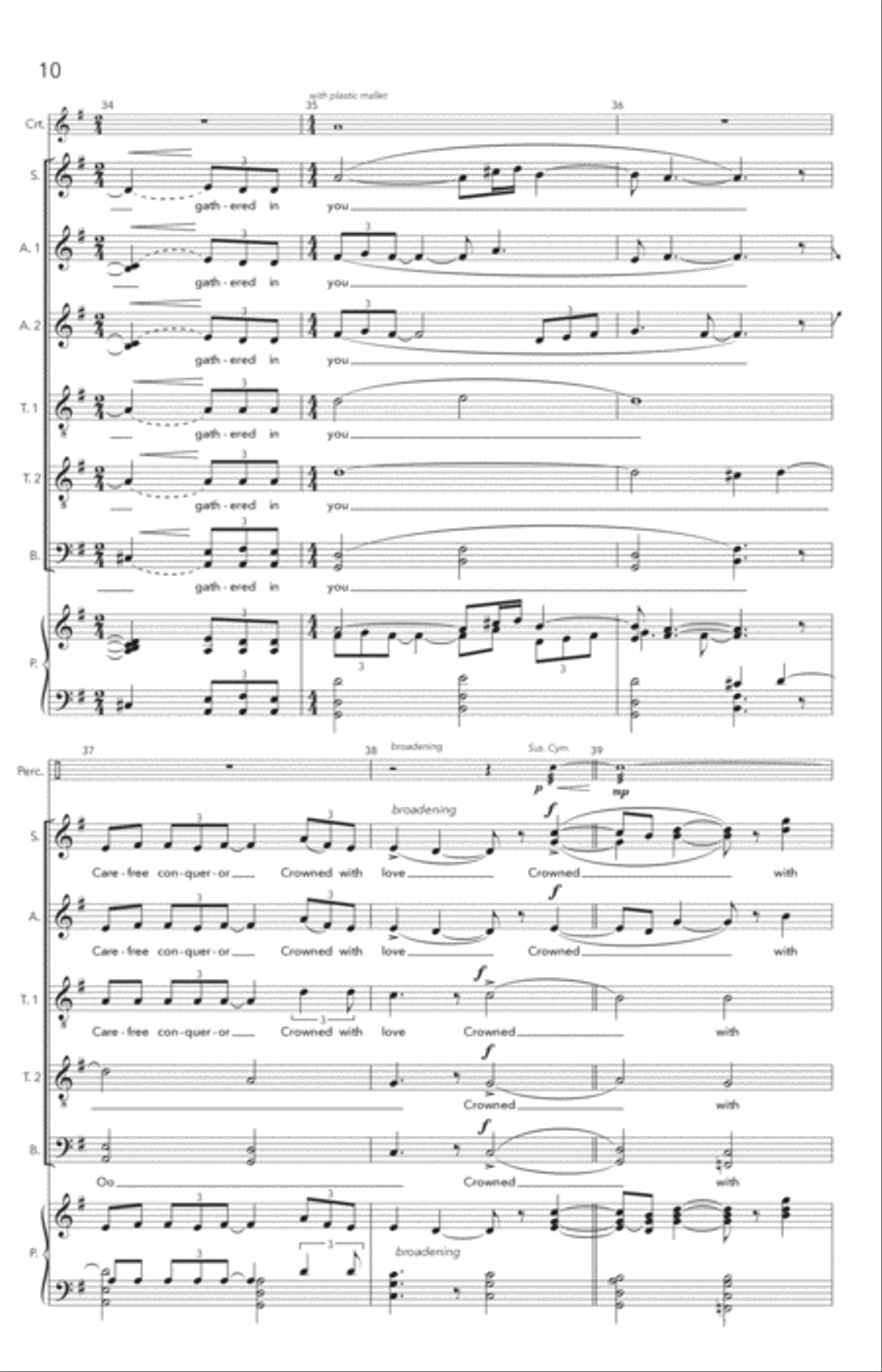 The Lantern Of Your Heart 4-Part scores gallery preview page 9