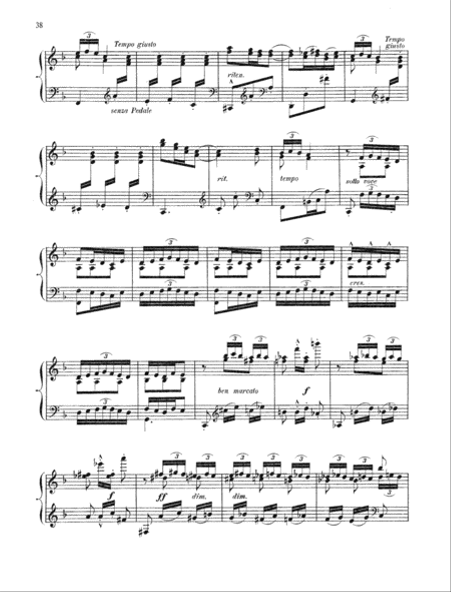 Jota aragonesa Piano Solo scores gallery preview page 5