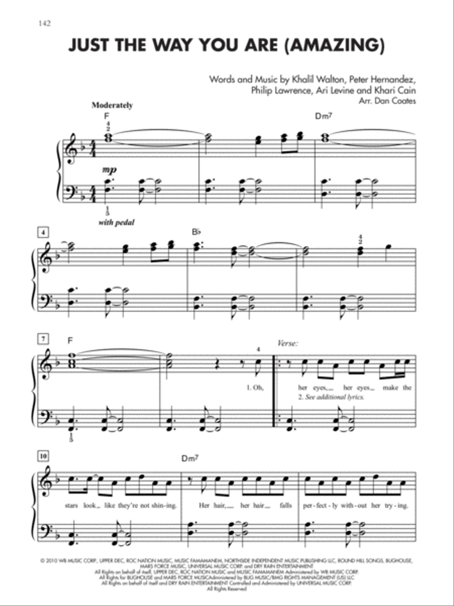 Greatest Hits -- The 2000s for Piano Easy Piano scores gallery preview page 4