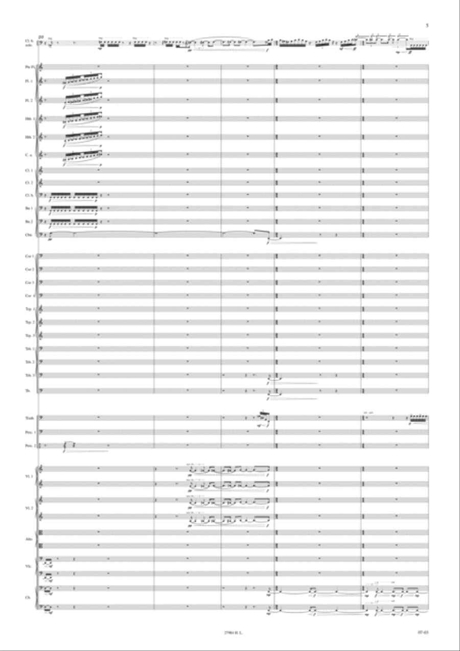 Mit Ausdruck Orchestra scores gallery preview page 6
