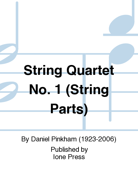 String Quartet No. 1 (String Parts)