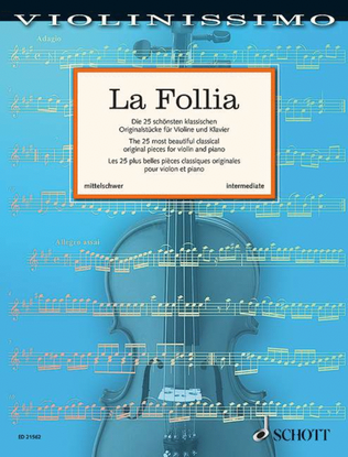 Book cover for La Follia