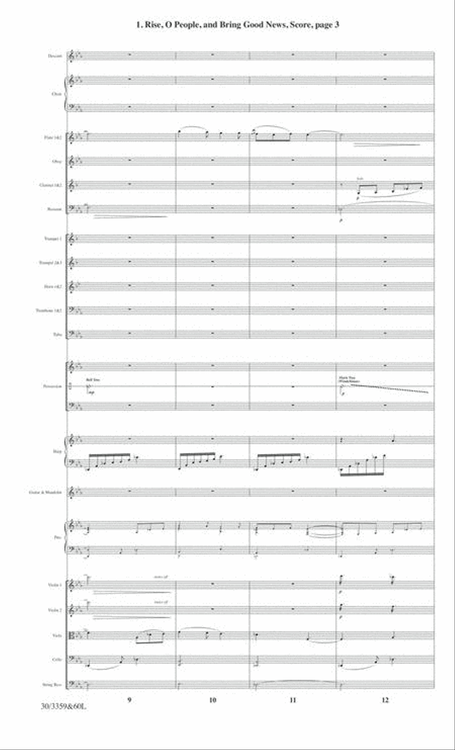 Go Sing It on the Mountain - Full Score Choir scores gallery preview page 4