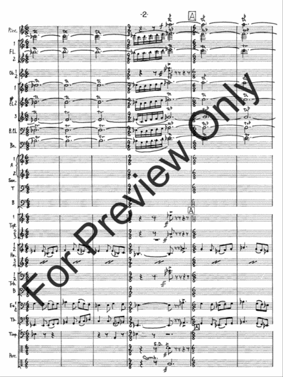 Hallelujah Fantasy Concert Band scores gallery preview page 5