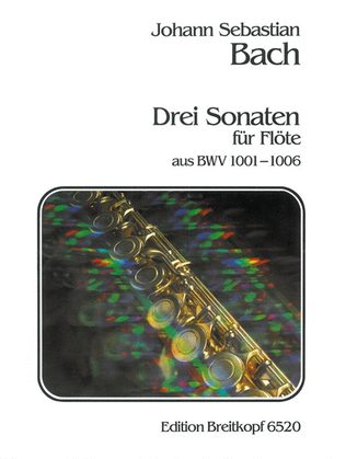 Book cover for 3 Sonatas and 3 Partitas BWV 1001-1006