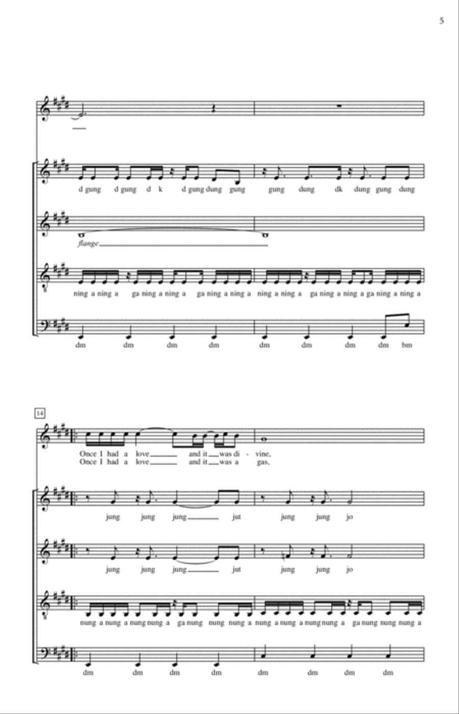 Heart Of Glass 4-Part scores gallery preview page 4
