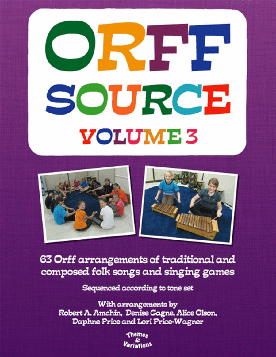 Orff Source, Volume 3 Orff Instrument scores gallery preview page 1
