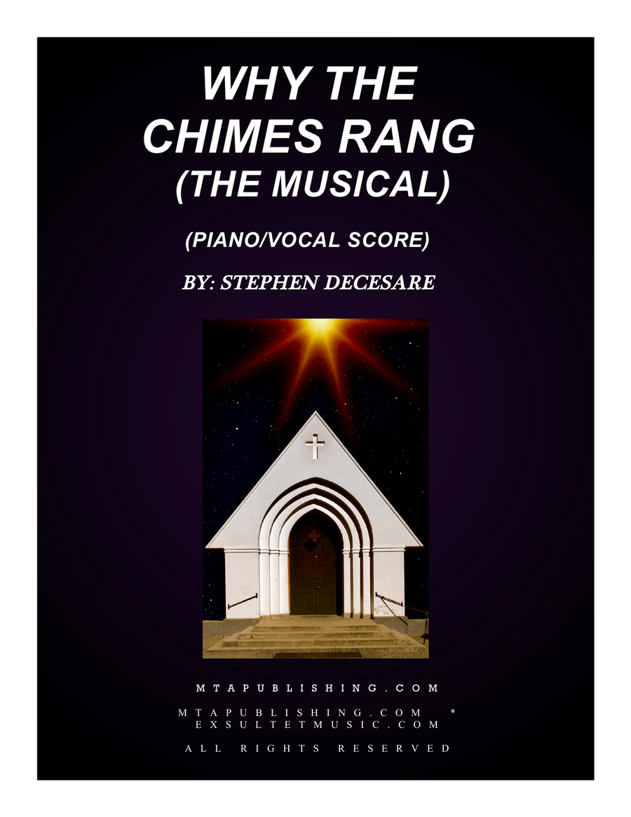 Why the Chimes Rang (the musical) (Piano/Vocal Score) 4-Part scores gallery preview page 1