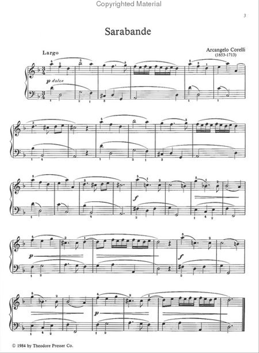 300 Years of Keyboard Music Chamber Music scores gallery preview page 2