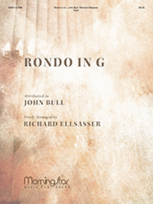 Book cover for Rondo in G
