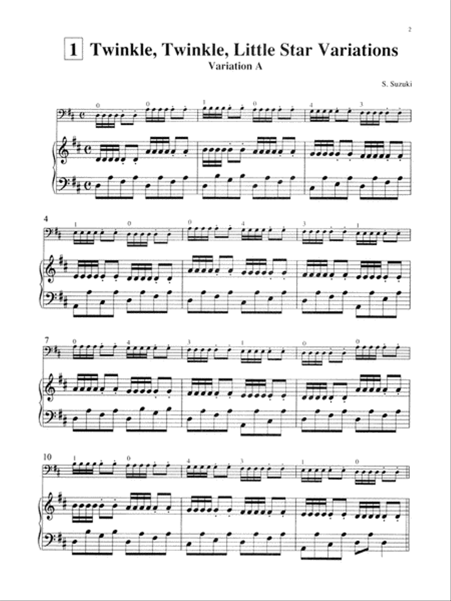 Suzuki Cello School, Volume 1 String Methods scores gallery preview page 4