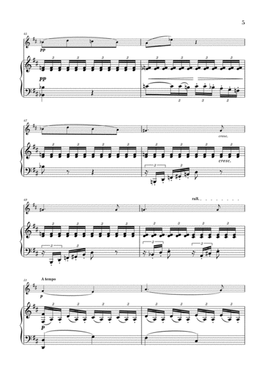 Sonata Pathetique (2nd Movement) - Adagio Cantabile for Flute and Piano image number null