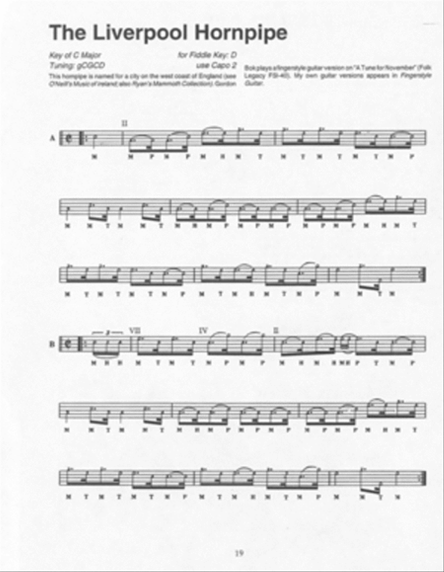 Celtic and New England Fiddle Tunes for Clawhammer Banjo Banjo scores gallery preview page 2
