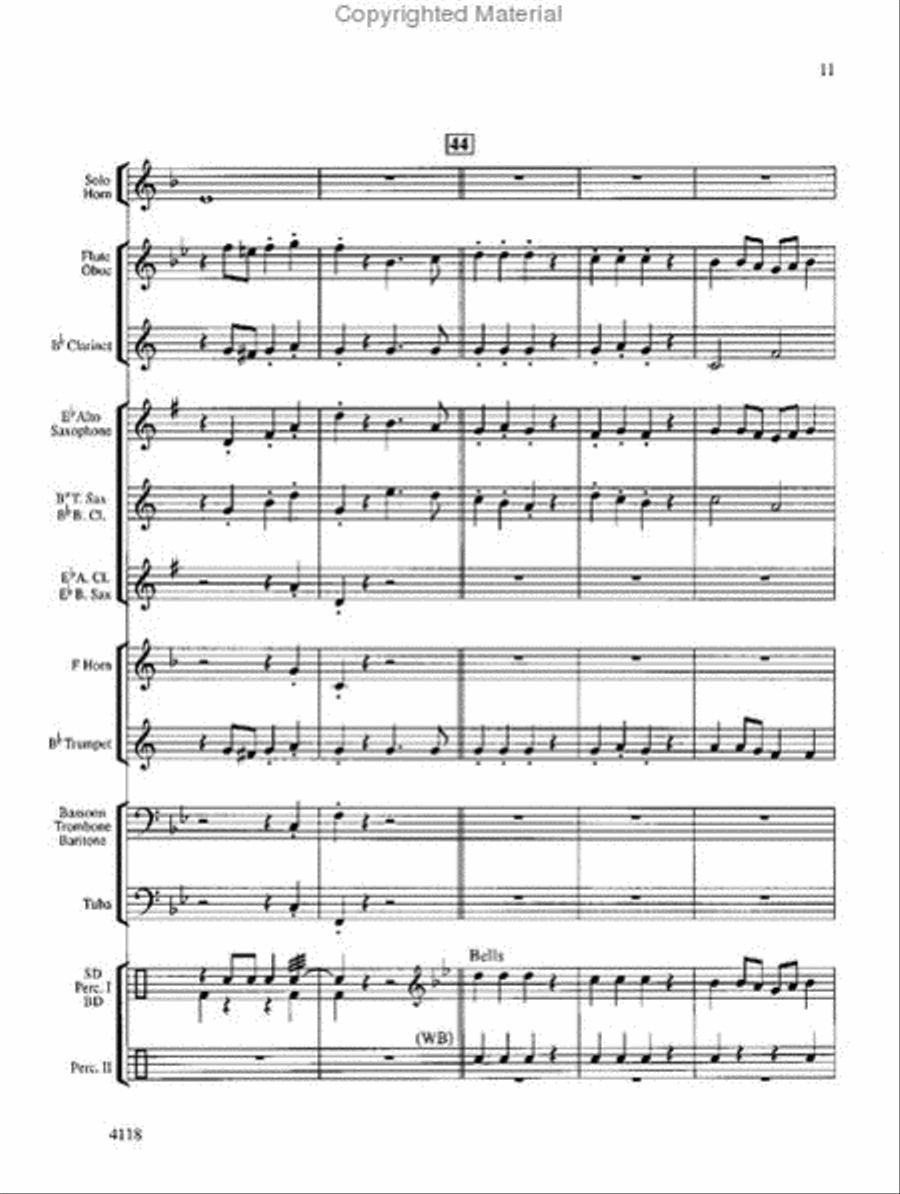 St. Croix Rag Concert Band scores gallery preview page 10