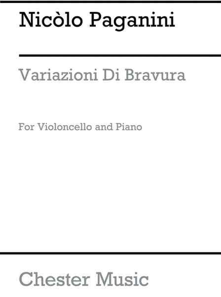 Variazioni Di Bravura On One String (Cello/Piano)