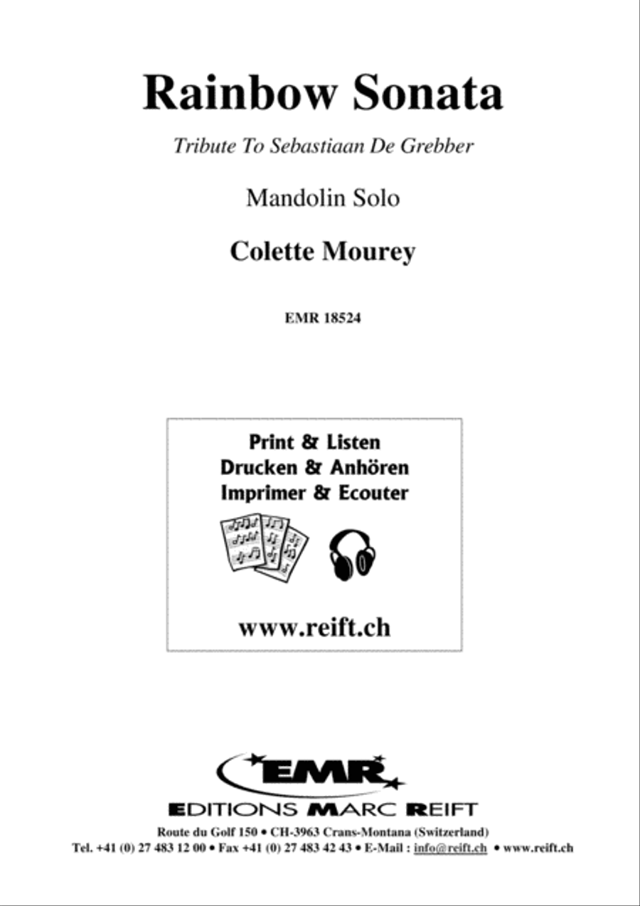 Rainbow Sonata Mandolin scores gallery preview page 2