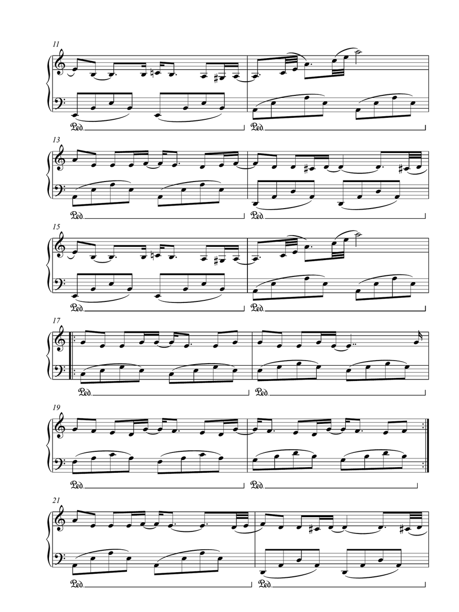'n Afrikaanse Liedjie Piano Solo scores gallery preview page 2