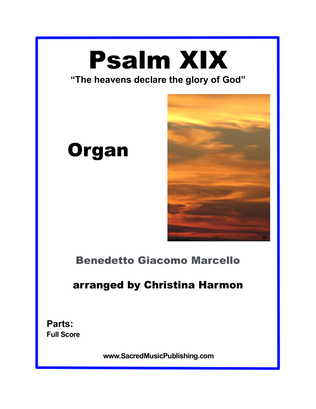 Marcello - Psalm XIX - Organ