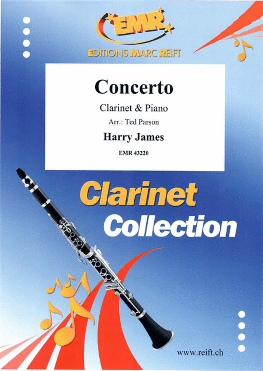 Concerto Clarinet Solo scores gallery preview page 1