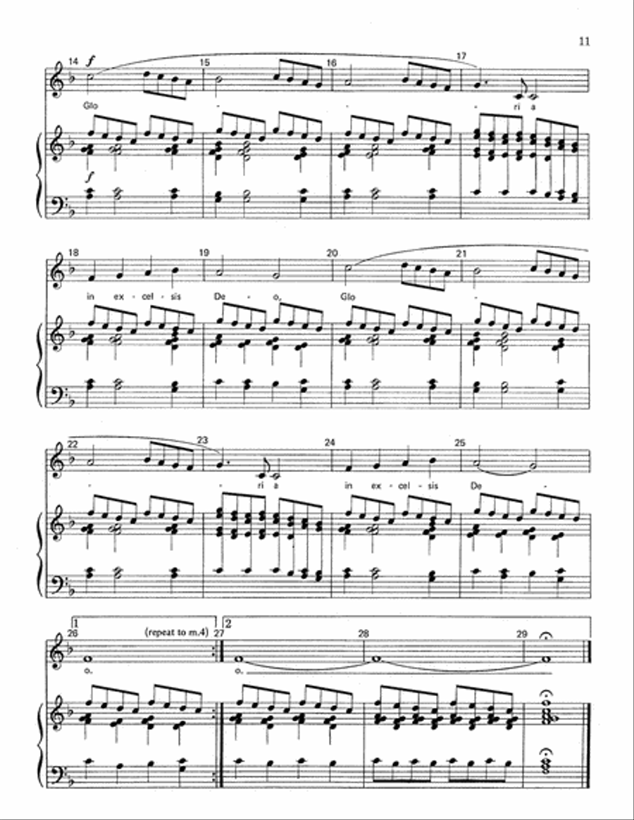 Ring Out Christmas Joy Choir scores gallery preview page 13