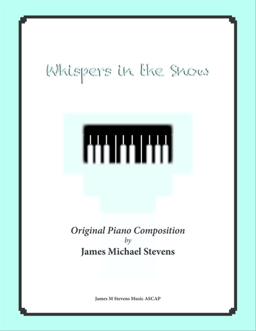 Whispers in the Snow Piano Solo scores gallery preview page 1