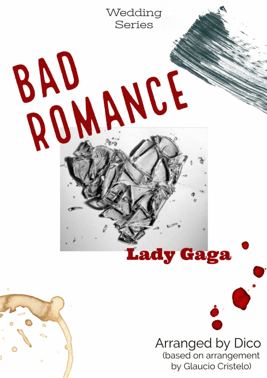Bad Romance Small Ensemble scores gallery preview page 1