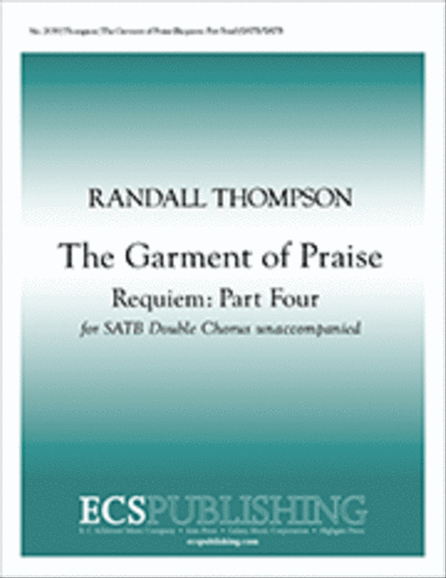 Requiem: The Garment Of Praise