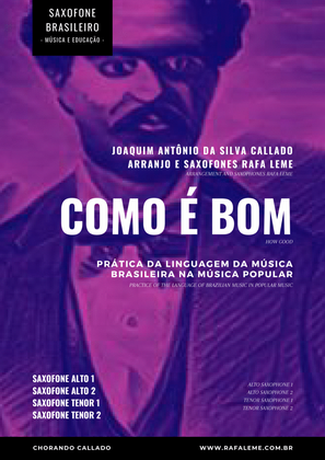 Book cover for Como É Bom