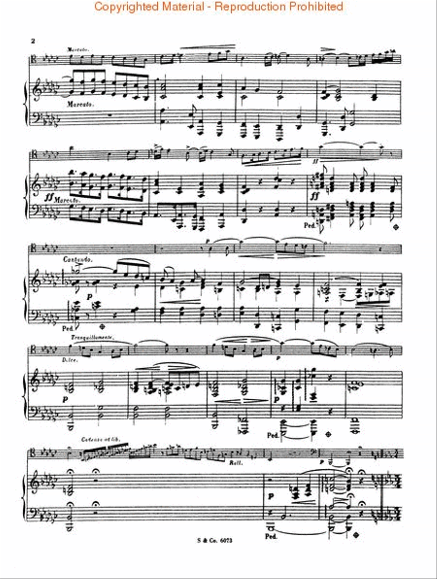 Morceau Symphonique, Op. 88 Piano Accompaniment scores gallery preview page 3