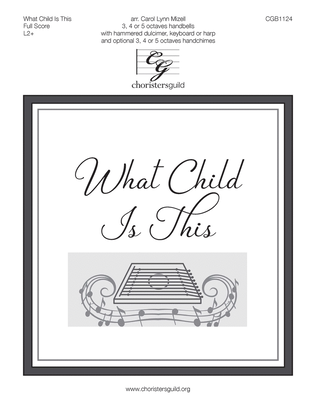 What Child Is This - Full Score