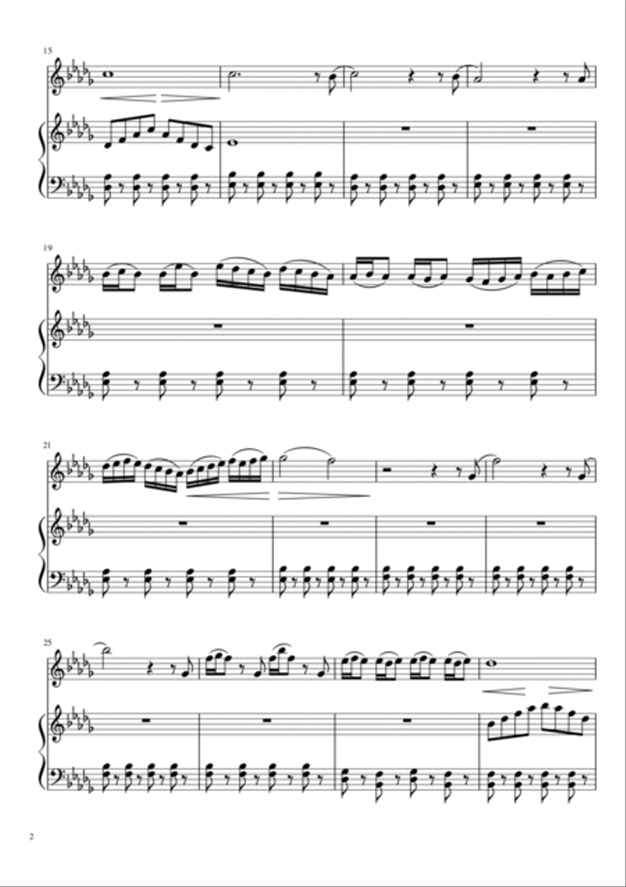 Variations on Claire de Lune by Debussy image number null