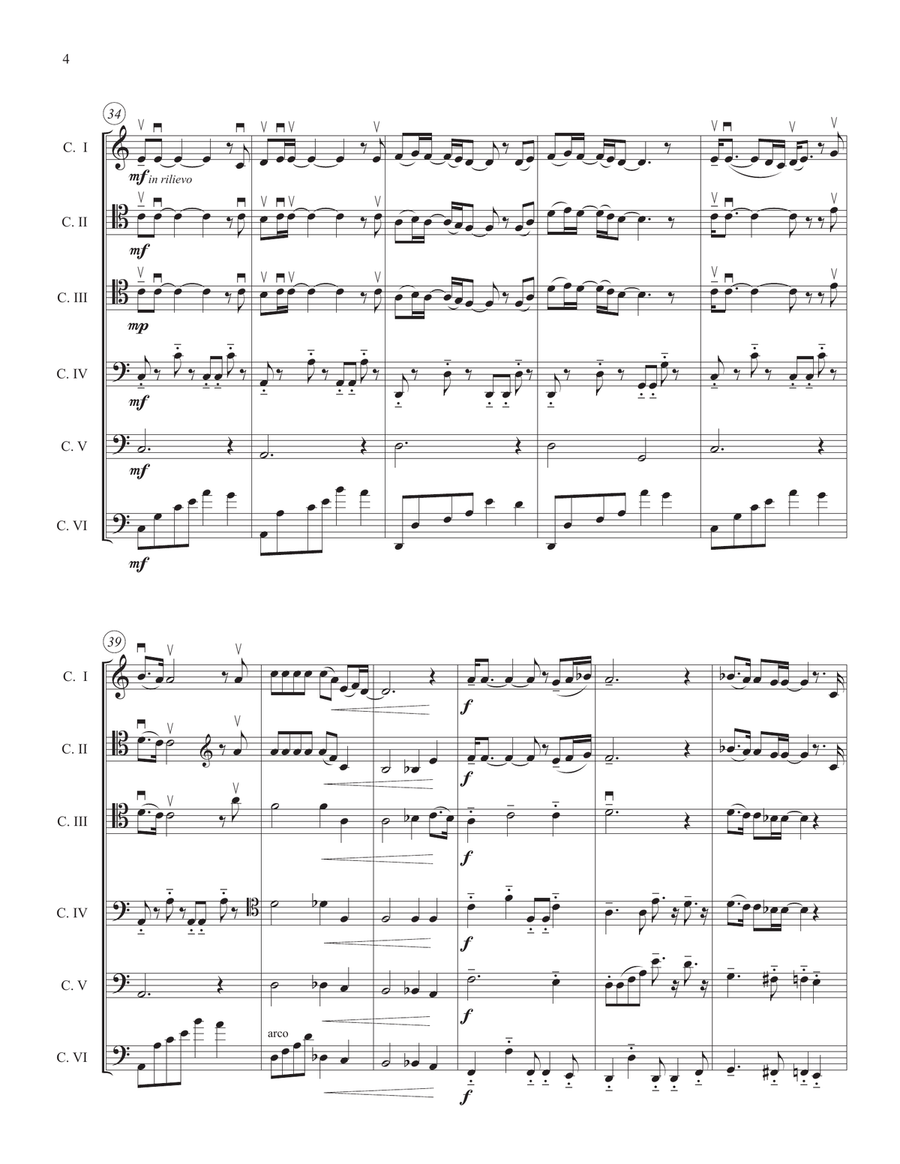 Bohemian Rhapsody Bohemian Rhapsody String Orchestra scores gallery preview page 4
