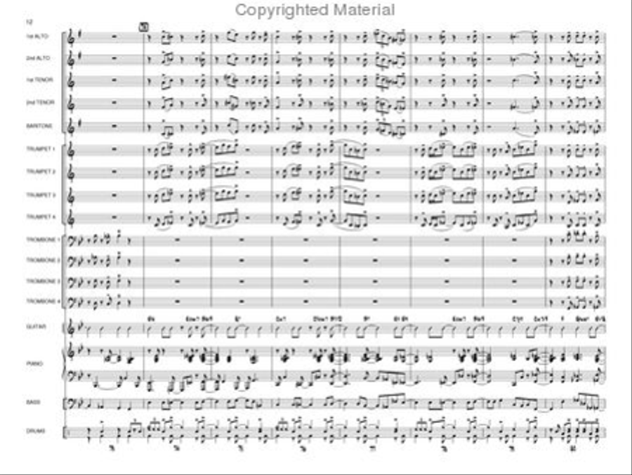 Ace High Jazz Ensemble scores gallery preview page 11