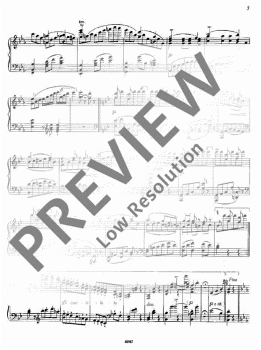 Arabesken Piano Solo scores gallery preview page 8