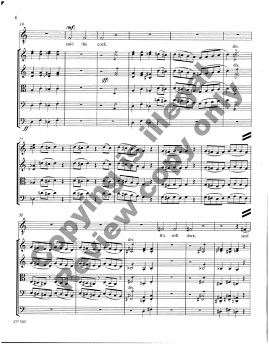 Songs of Laughter, Love, & Tears (Full Score & Parts) String Orchestra scores gallery preview page 44