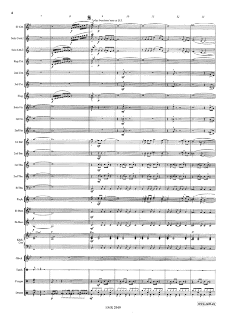 La Musique Brass Band scores gallery preview page 5