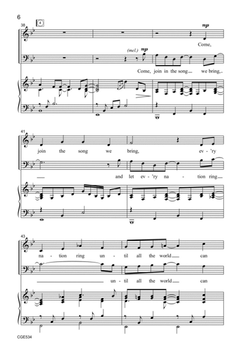 We Stand United - SATB image number null