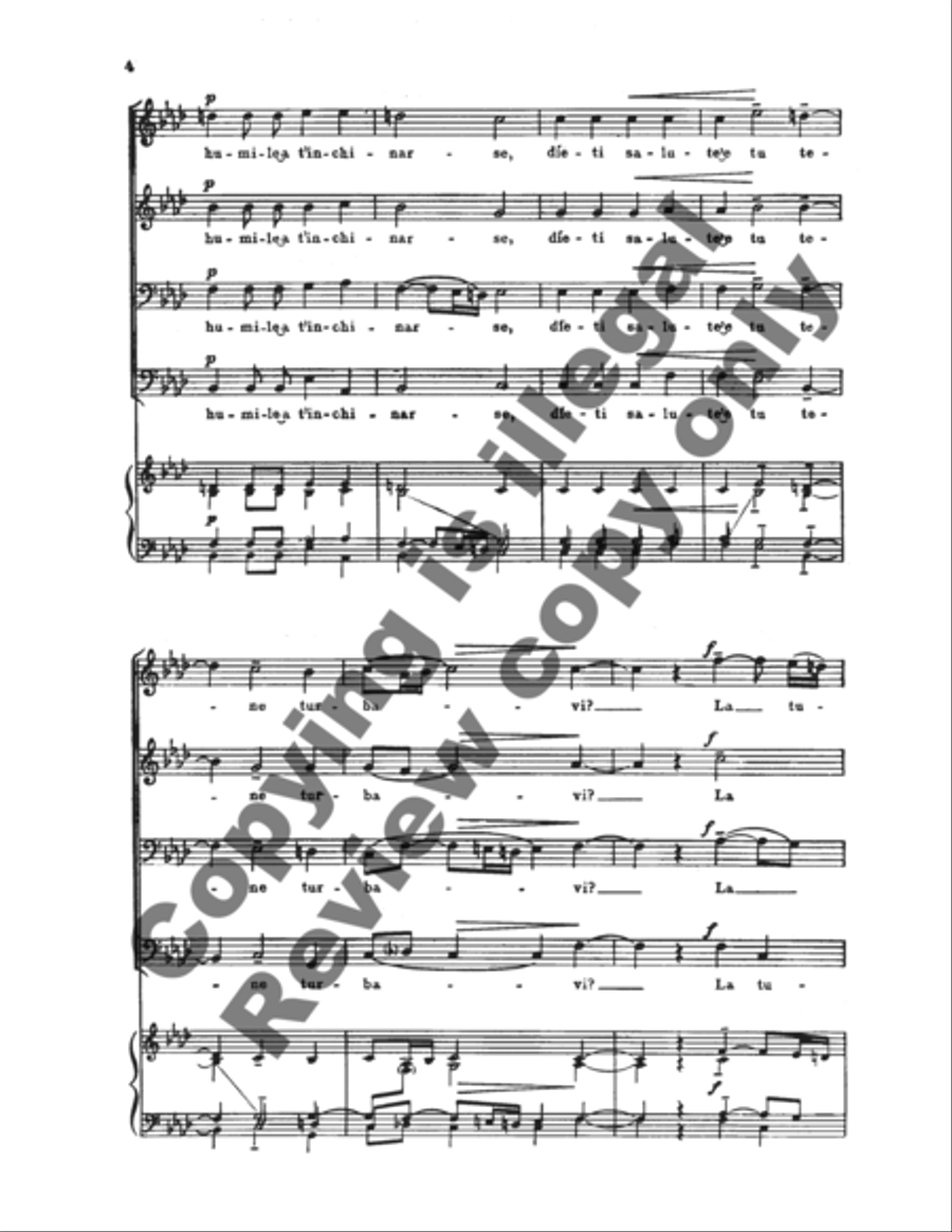 Laude of the Fifteenth Century: 1. Dimmi dolce Maria: 2. O Maria: 3. Ecco'l Messia TTBB scores gallery preview page 11