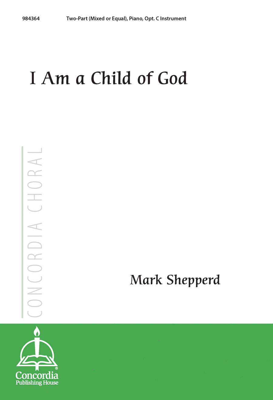 I Am a Child of God 2-Part scores gallery preview page 1