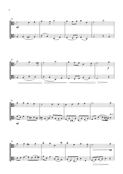 O Little Town of Bethlehem (for viola duet, suitable for grades 2-6) image number null