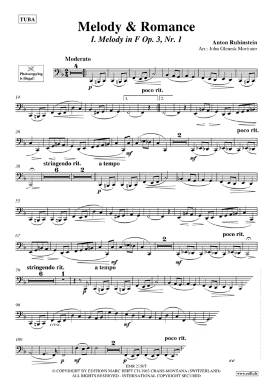 Melody & Romance Tuba scores gallery preview page 3