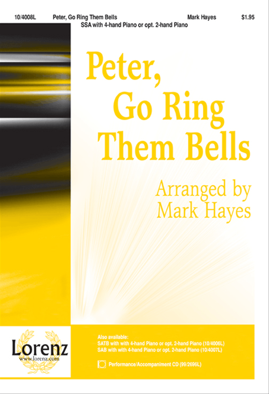 Peter, Go Ring Them Bells SSA scores gallery preview page 1