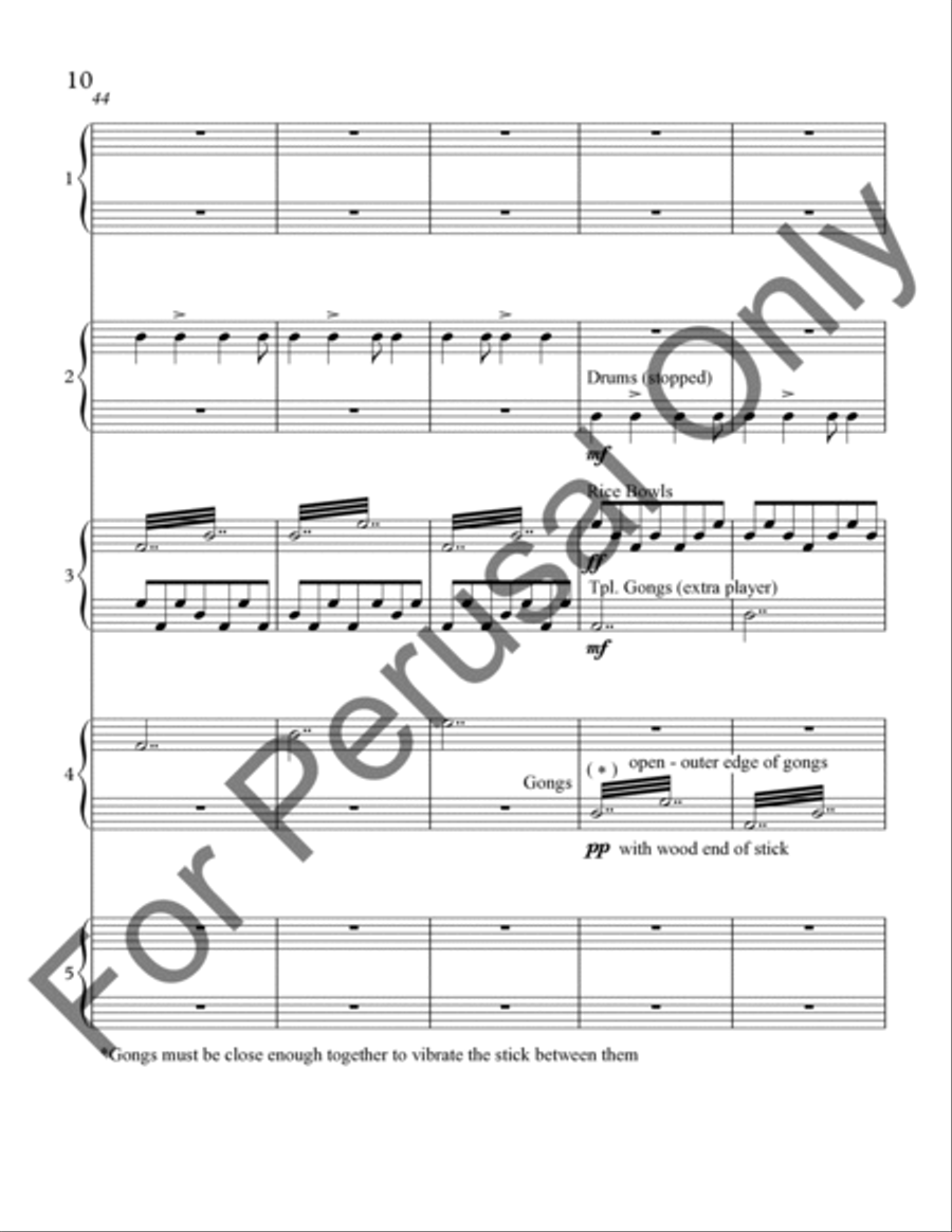 Pulse Drums scores gallery preview page 11